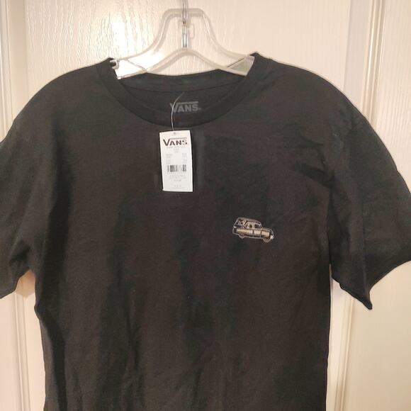 Vans House of Vans Black T-Shirt Size Small VN000RSMBLK - Picture 11 of 13